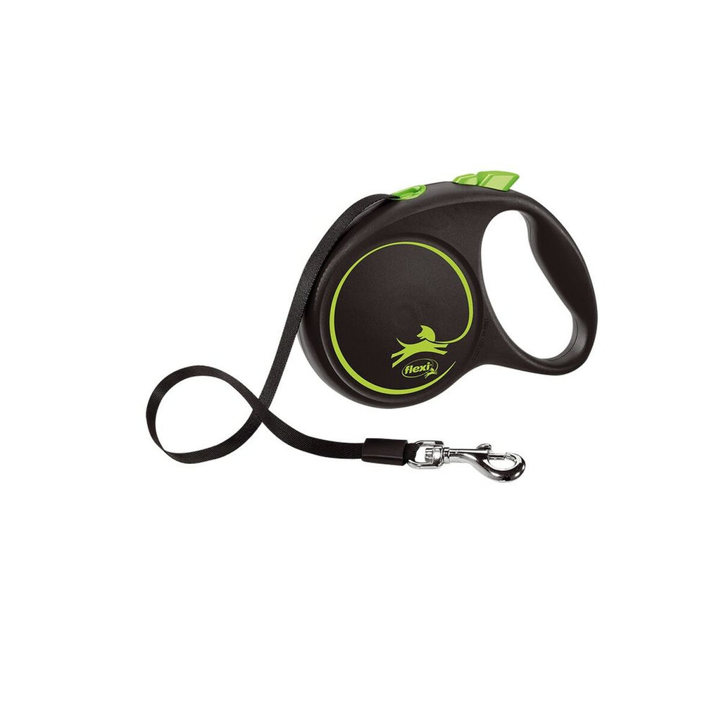 Dog Lead Flexi Design Green L-0