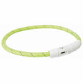 LED Collar for Pets Trixie Flash USB Green-10