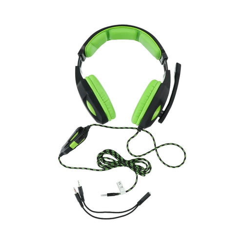Casti Gaming Lizard, Premium, Microfon inclus, Reglaj pe Fir, Adaptor si Minijack