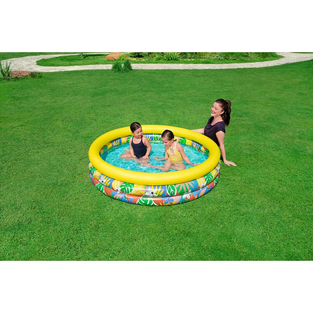 Inflatable Paddling Pool for Children Bestway 168 x 38 cm-9