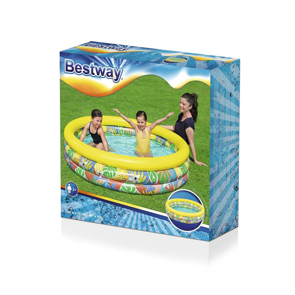 Inflatable Paddling Pool for Children Bestway 168 x 38 cm-8