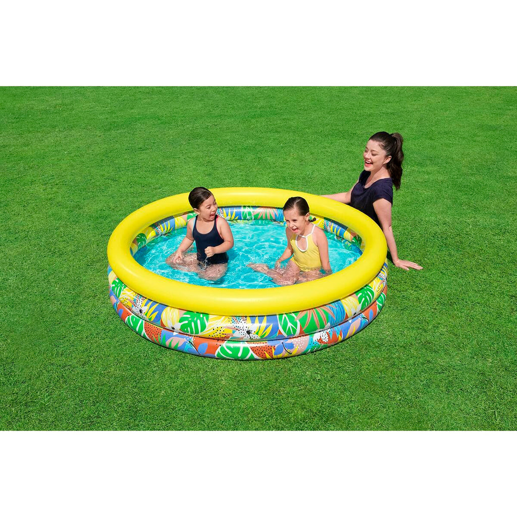 Inflatable Paddling Pool for Children Bestway 168 x 38 cm-1