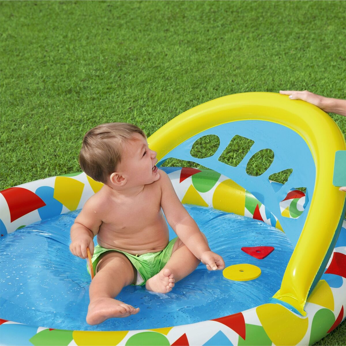 Inflatable Paddling Pool for Children Bestway 120 x 117 x 46 cm 45 L-13