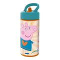 Water bottle Peppa Pig Having fun Pink PVC 410 ml-0