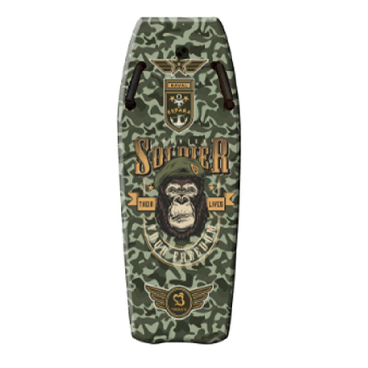 BodyBoard Marbueno Multicolour 5 x 104 x 50 cm-5