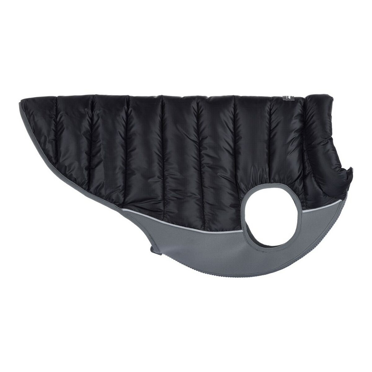 Dog Coat Red Dingo Puffer Black/Grey 25 cm-3