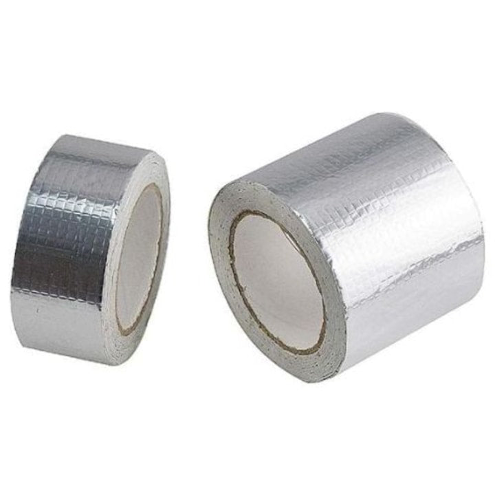 Banda Autoadeziva Mercaton, din Aluminiu pentru Etansare si Izolare, Impermeabila, 50 mm x 5.1 m, 150 microni