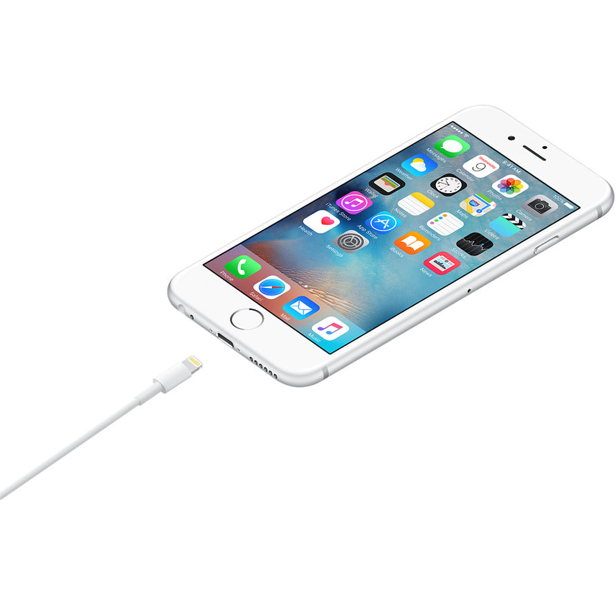 Cablu de date Premium Type-C / Lighting, compatibil cu dispozitivele Iphone si Macbook-uri, Fast Charging, 1m, 2A, Viteza 10 Gbps, Alb