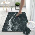 Covoras pentru baie Relax Time ultra absorbant, anti-alunecare, material Diaton, Model Marmura Safir , 40 x 60 cm, Grey