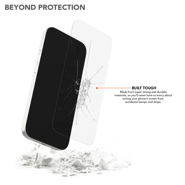 Folie de Protectie pentru iPhone 16 cu Accesorii Montaj, Grosime 0.3 mm, Clear View, Transparenta