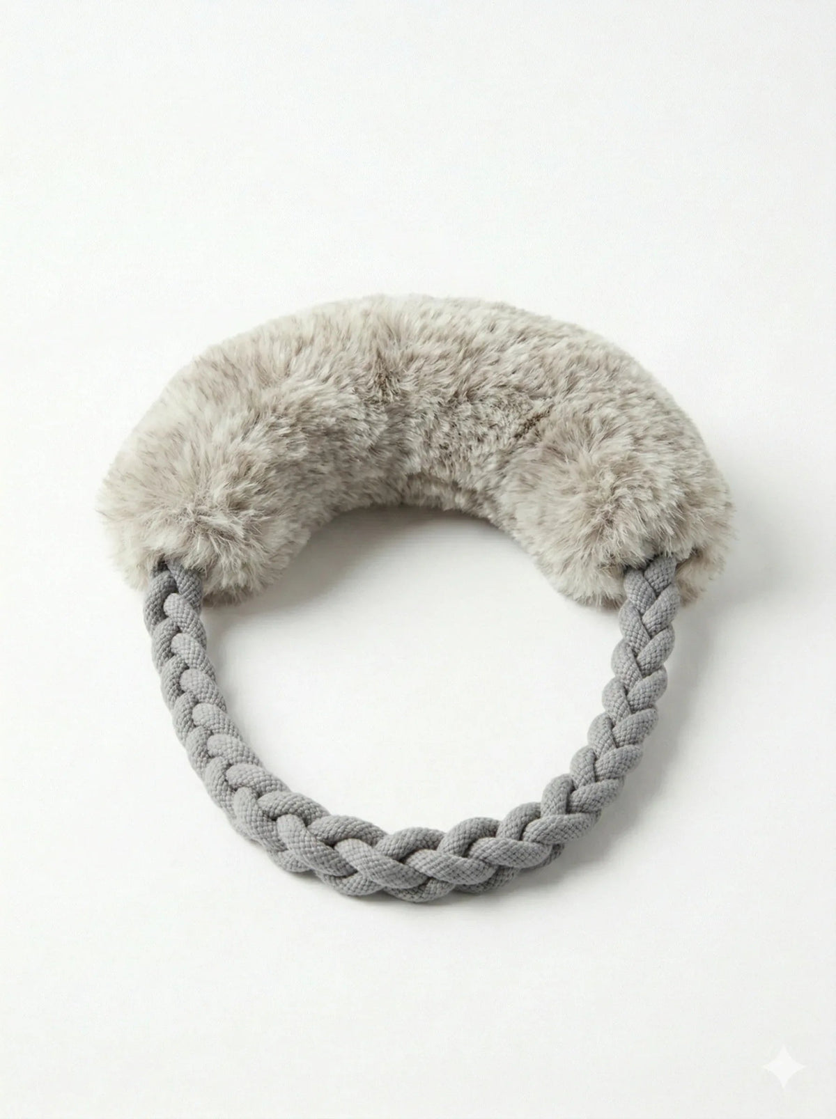 Wool Loop Tug Toy - Grey-1