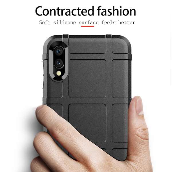 Husa Antisoc, Premium Hybrid Armor pentru Samsung A20E, Neagra