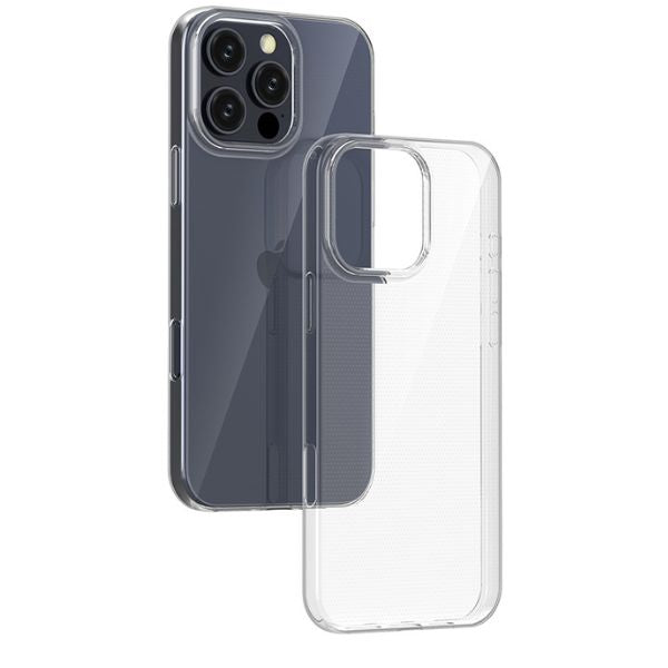 Husa Flexibia pentru iPhone 16 Pro, Clear View, Silicon, Grosime 2 mm, Anti-Alunecare, Anti-Galbenire, Transparenta