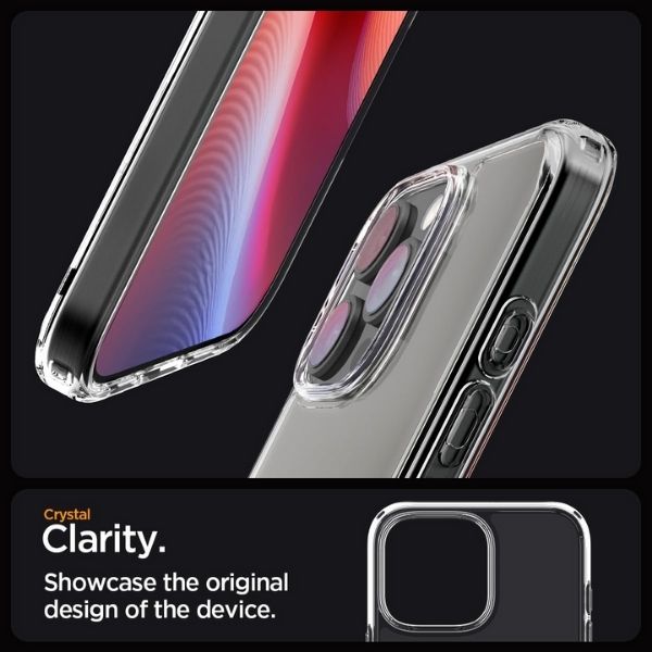 Husa Flexibia pentru iPhone 16 Pro, Clear View, Silicon, Grosime 2 mm, Anti-Alunecare, Anti-Galbenire, Transparenta