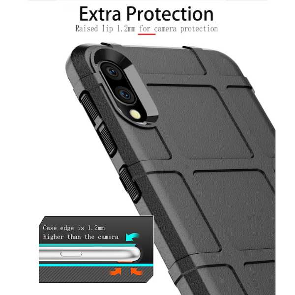 Husa de Protectie Mercaton pentru Samsung A10, HardCase, Negru