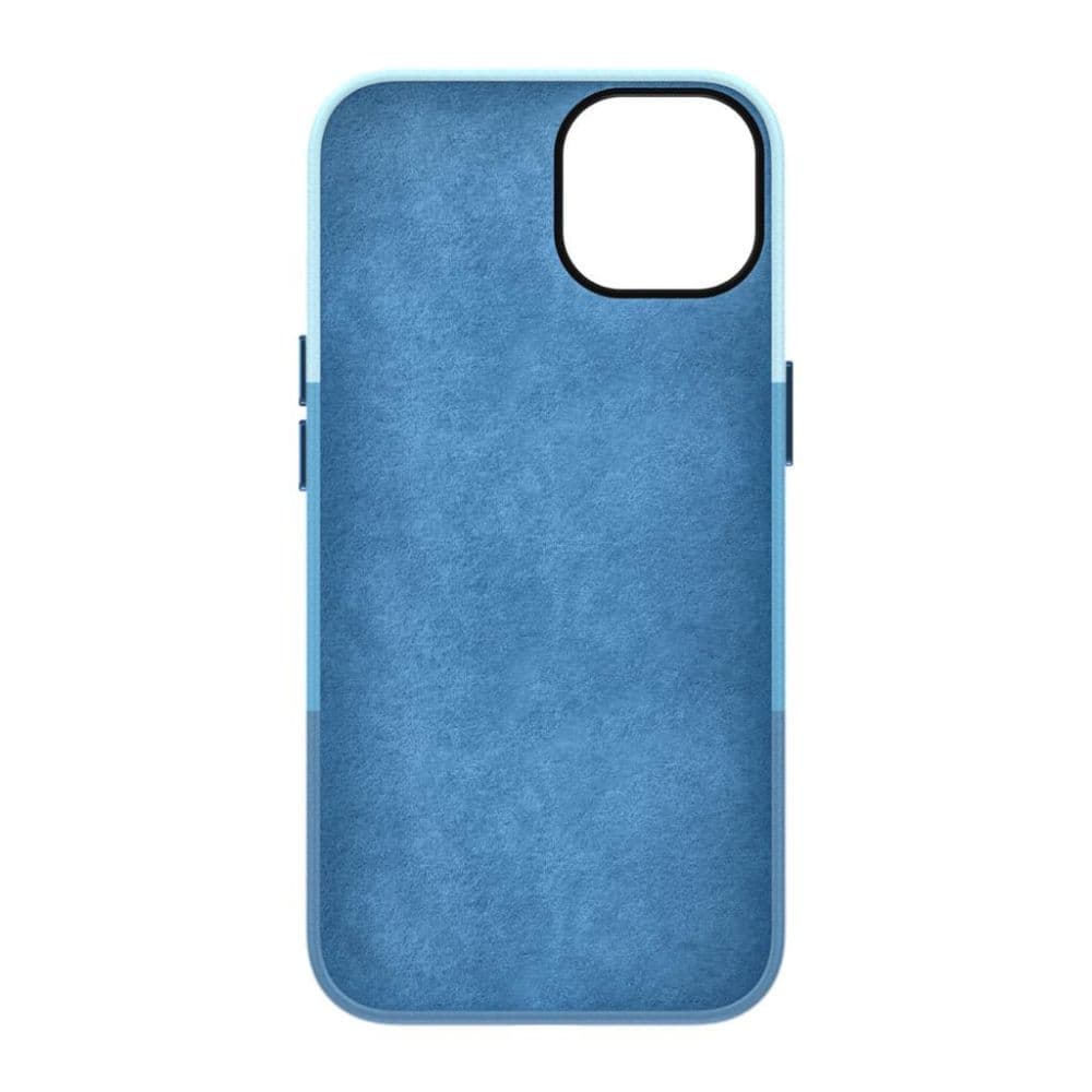 Husa de Protectie Mercaton din Piele Ecologica si cu Armaturi pe Margini, pentru Iphone 14, Albastru Multicolor