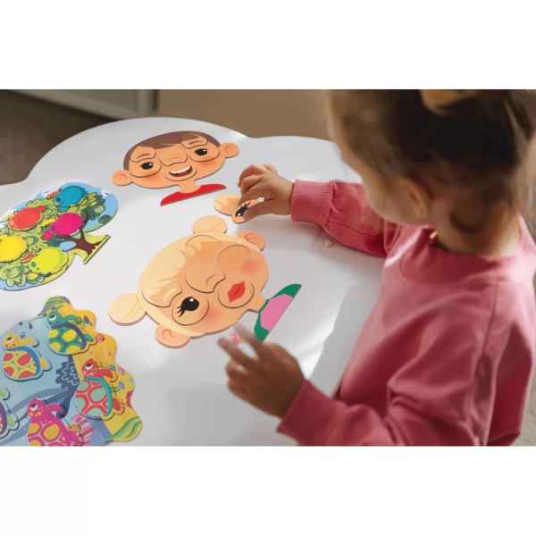 Joc Educativ din 4 Tablouri de Bord, Potriveste Formele, + 2 Ani