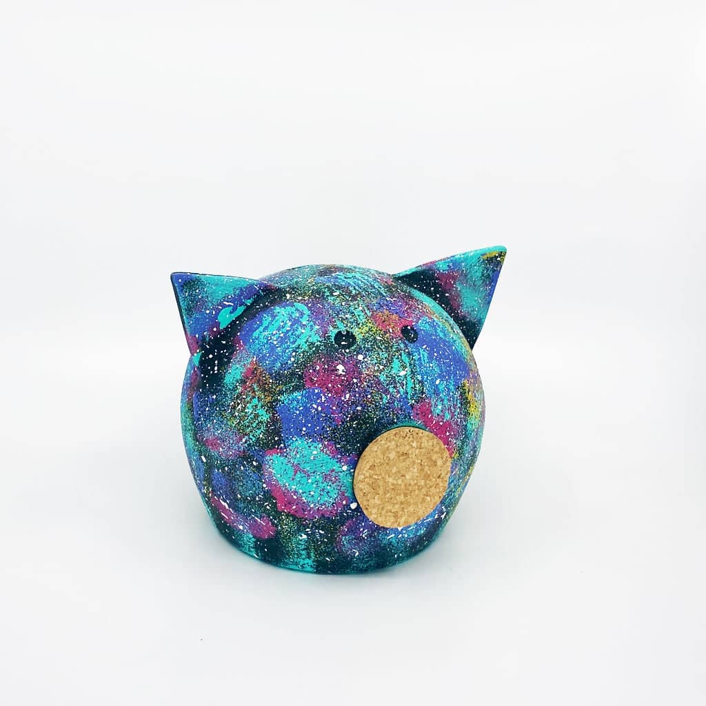 Ceramic Handmade Space Piggy Banks-3