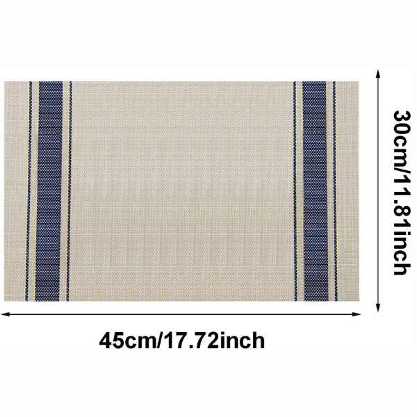 Napron de Masa Mercaton din PVC, Rezistent la Apa, Dreptunghiular, 30×45 cm, Bej