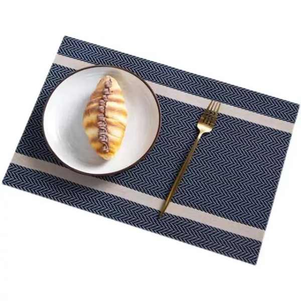 Napron de Masa Mercaton din PVC, Rezistent la Apa, Dreptunghiular, 30×45 cm, Bleumarin