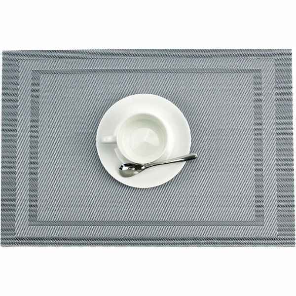 Napron Mercaton pentru Masa, PVC, Rezistent la Caldura, 30 x 45 cm, Gri
