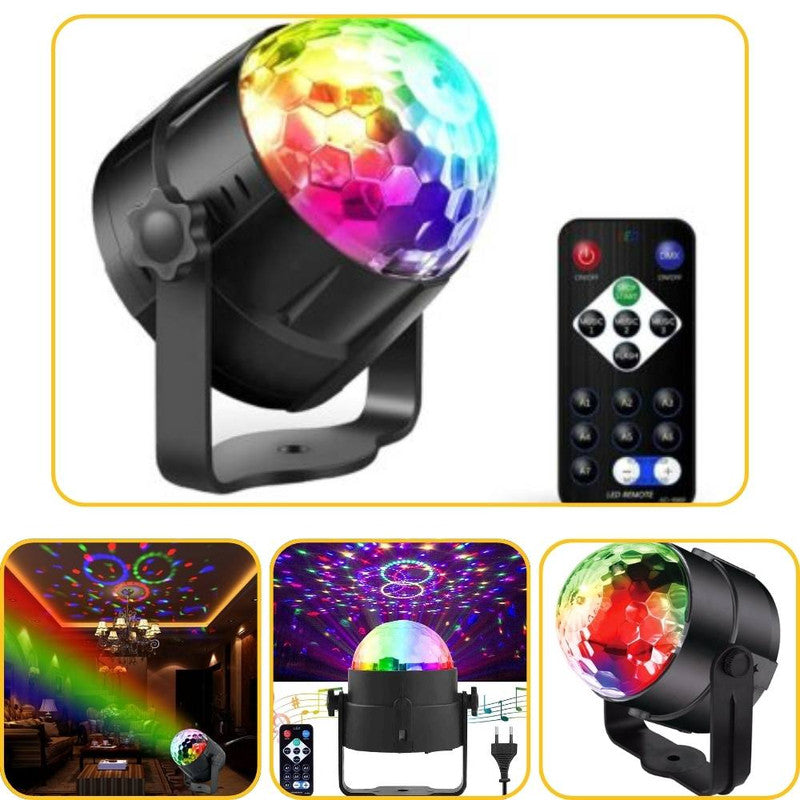 Orga Electronica pentru Copii cu 37 taste, Melodii, Difuzor, Luminite, si Proiector Disco LED cu Telecomanda, Senzori de Sunet si 7 moduri de iluminare