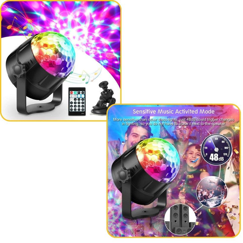 Orga Electronica pentru Copii cu 37 taste, Melodii, Difuzor, Luminite, si Proiector Disco LED cu Telecomanda, Senzori de Sunet si 7 moduri de iluminare