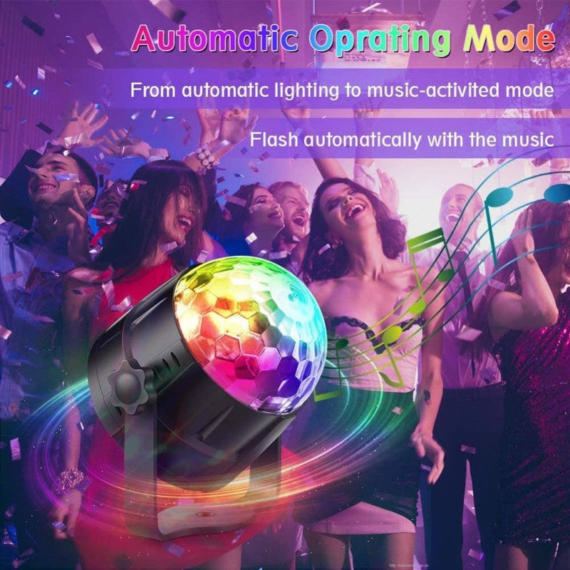 Orga Electronica pentru Copii cu 37 taste, Melodii, Difuzor, Luminite, si Proiector Disco LED cu Telecomanda, Senzori de Sunet si 7 moduri de iluminare