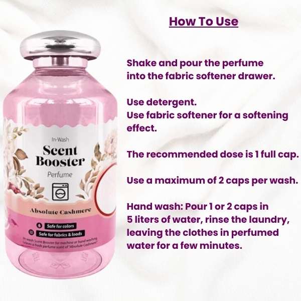 Parfum Concentrat pentru Rufe, Absolute Cashmere, 250 ML