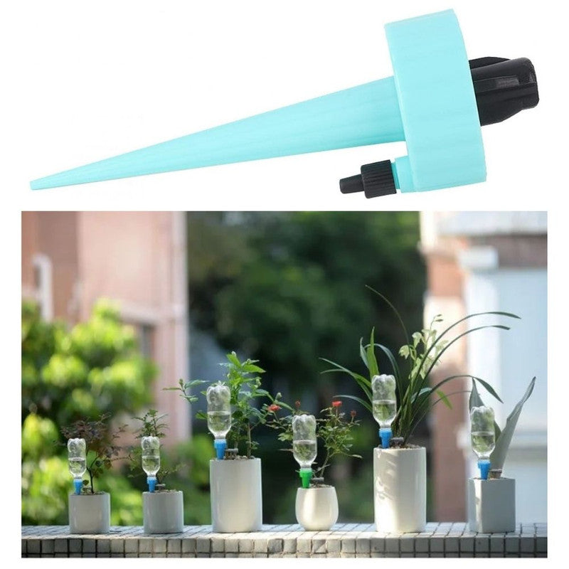 Picurator cu valva pentru irigare, Debit de apa reglabil, pentru plante de interior, PP, 16.5 cm