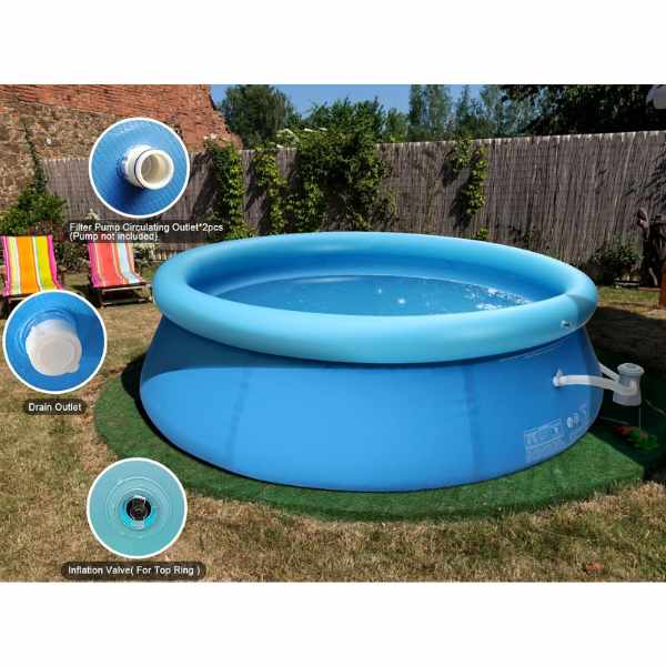 Piscina gonflabila, rotunda, 244 x 66 cm, 2100 L, Bestway