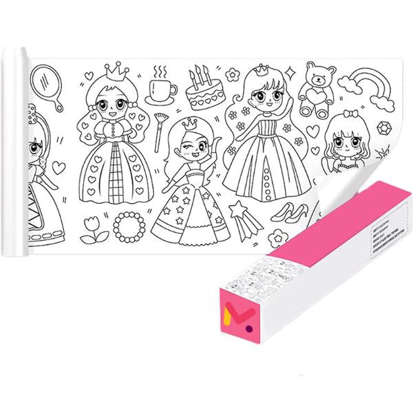Rola hartie de colorat printese