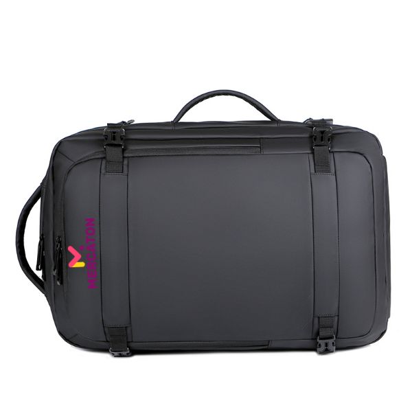 Rucsac extensibil Mercaton, compatibil cu laptop-uri pana la 17.3″, 29L – 39L, Port USB, Waterproof, Travel Size, Anti-Furt, Negru