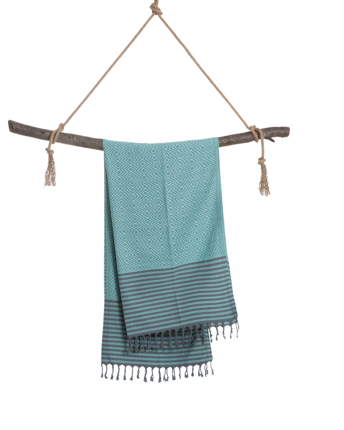 SAHARA Hammam Beach Towel, Spa Sauna Towel - Mint-3