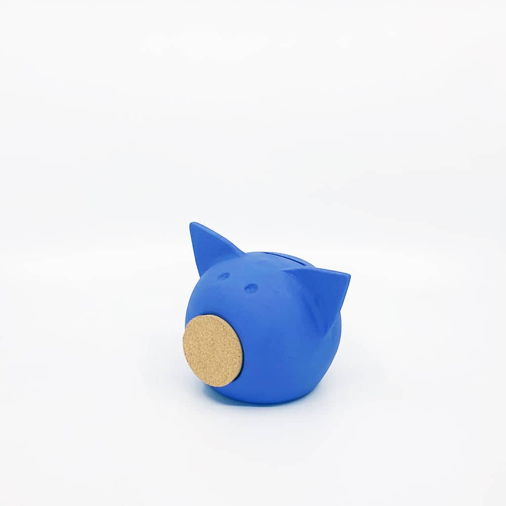 Handmade Ceramic Blackboard Piggy Bank - The Chalk Collection-36