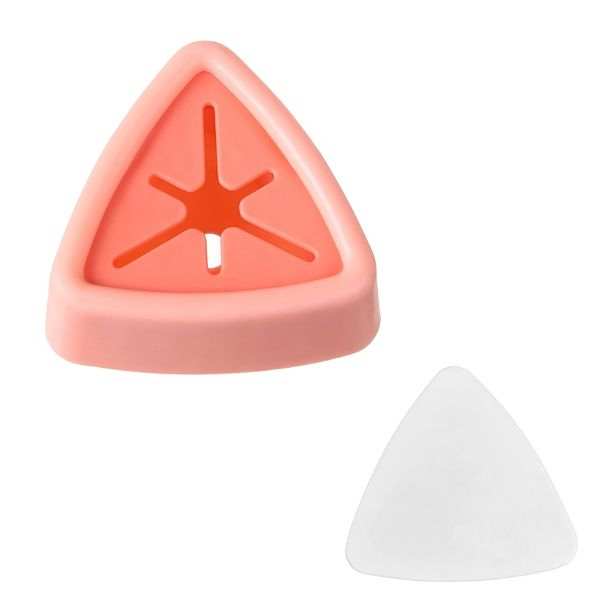 Suport Autoadeziv Mercaton pentru Prosoape, Plastic, Tip Agatatoare, Impermeabil, Sistem Push Free, Montaj pe Perete, 5 x 2.3 cm, Roz