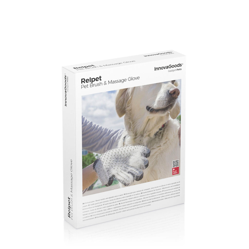 Pet Brush & Massage Glove Relpet InnovaGoods-1
