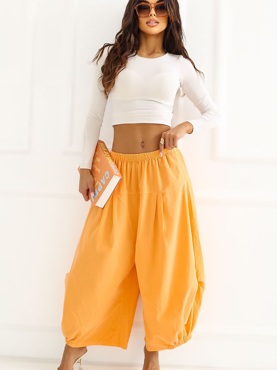 corduroy trousers model 226454 Italy Moda-1