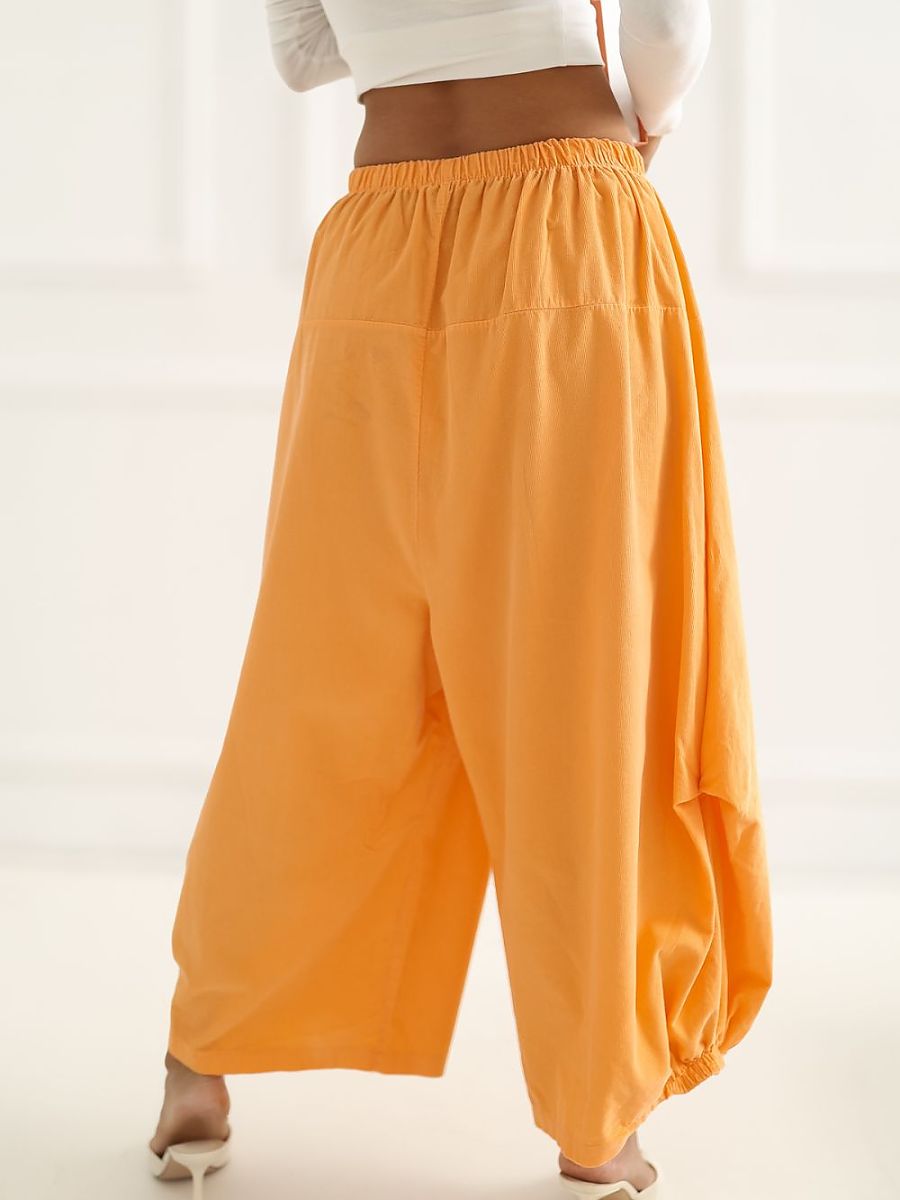 corduroy trousers model 226454 Italy Moda-3