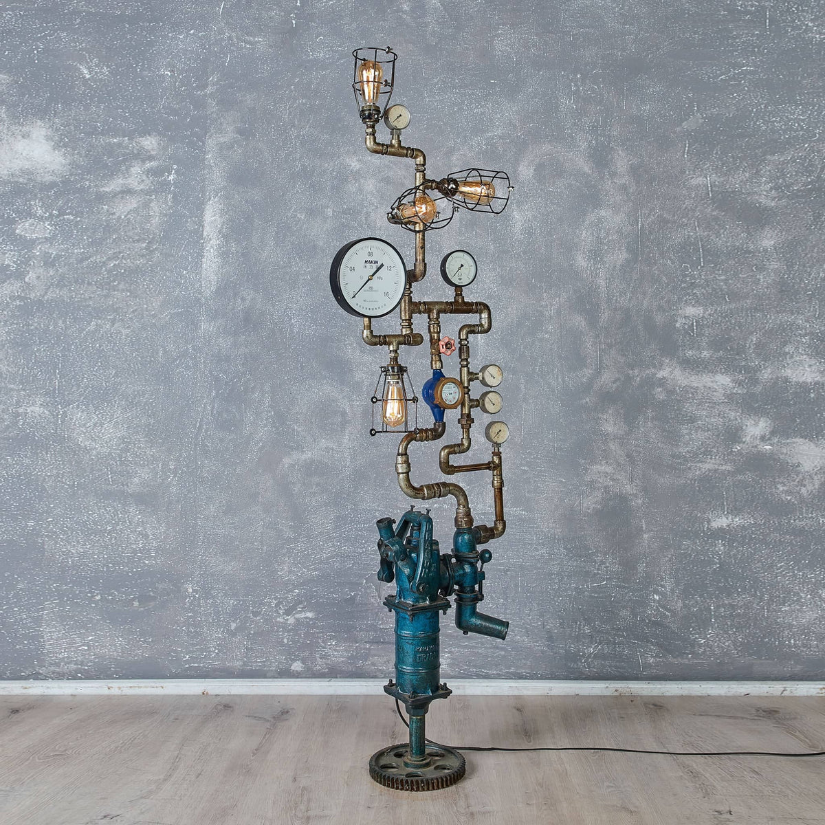 High Spectacular Water Pump Lamp-0