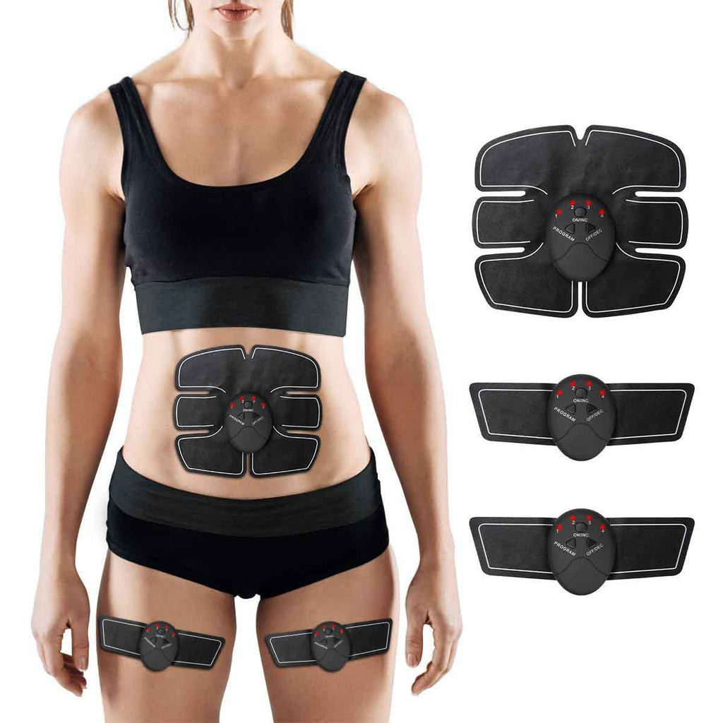 Aparat fitness cu electrostimulare pentru abdomen si brate-1