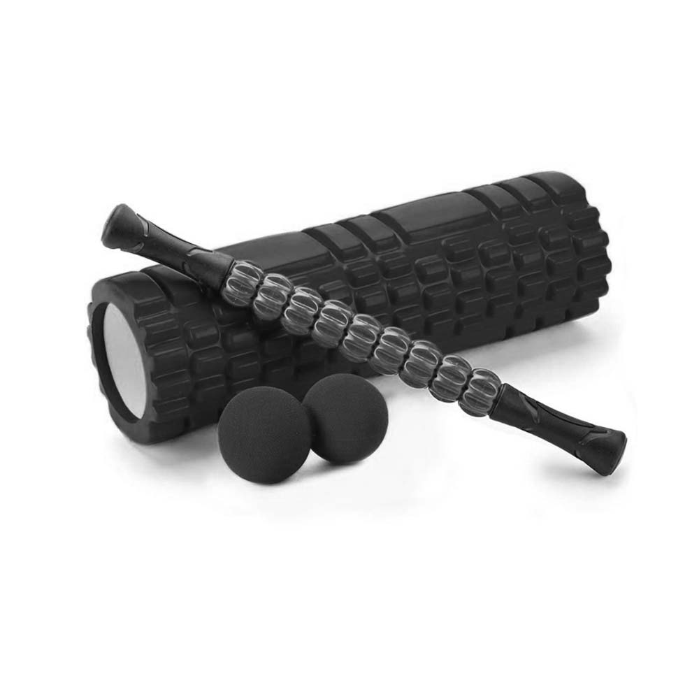 Muscle relaxant massage set in several colors-black-0