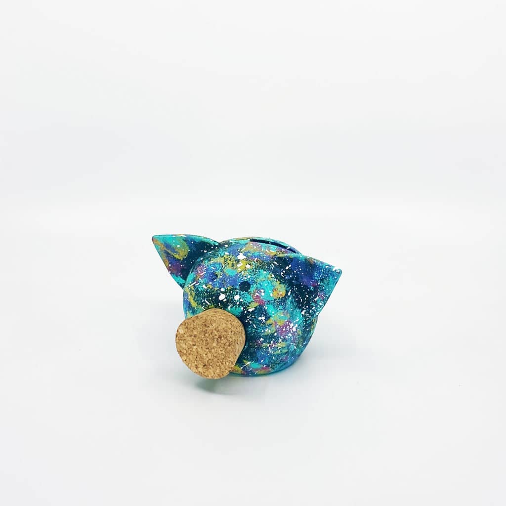 Ceramic Handmade Space Piggy Banks-5